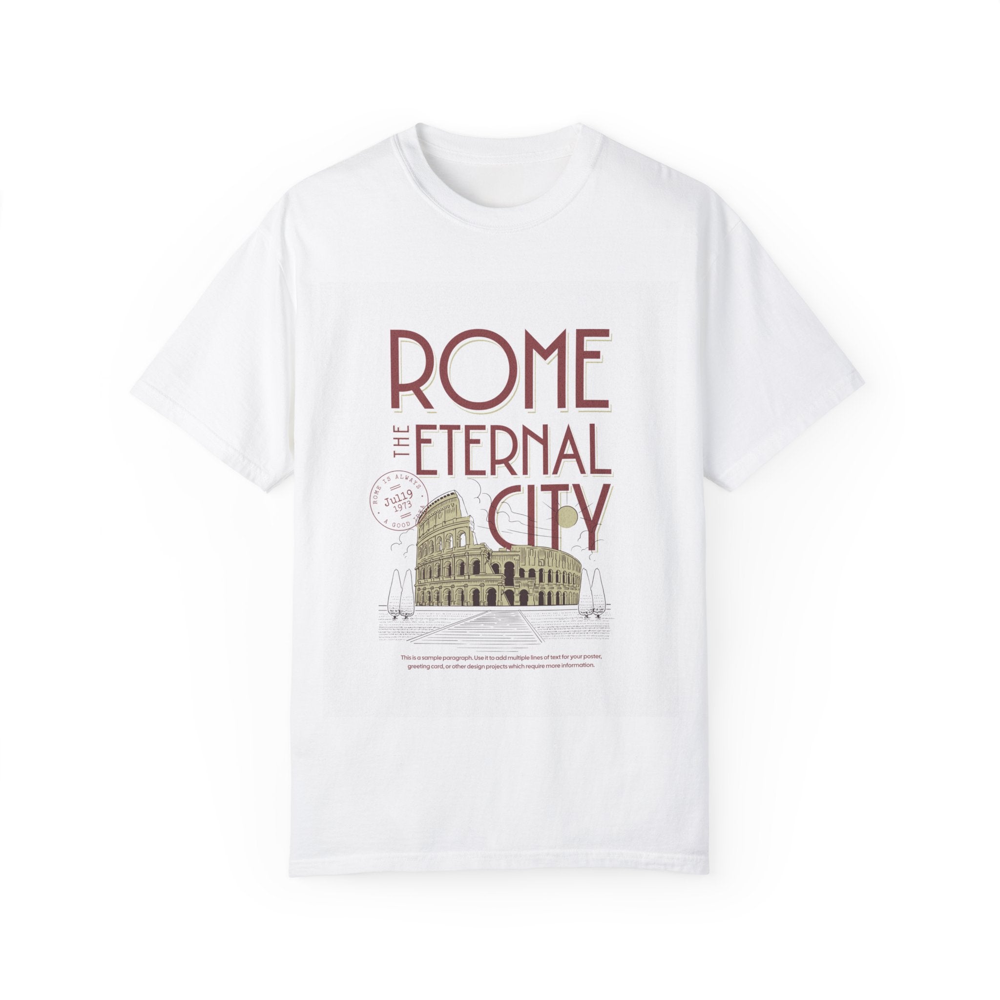 Rome The Eternal City Unisex Tee