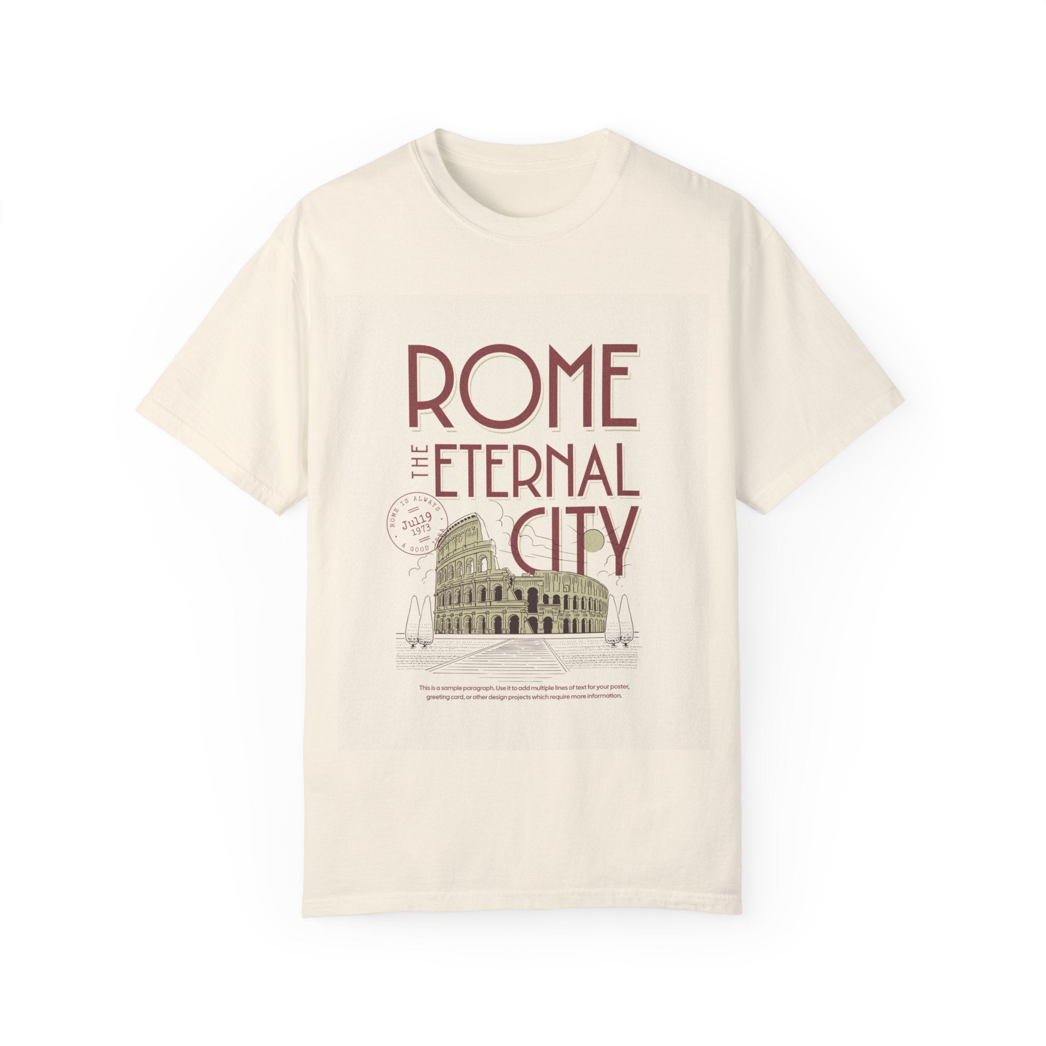 Rome The Eternal City Unisex Tee