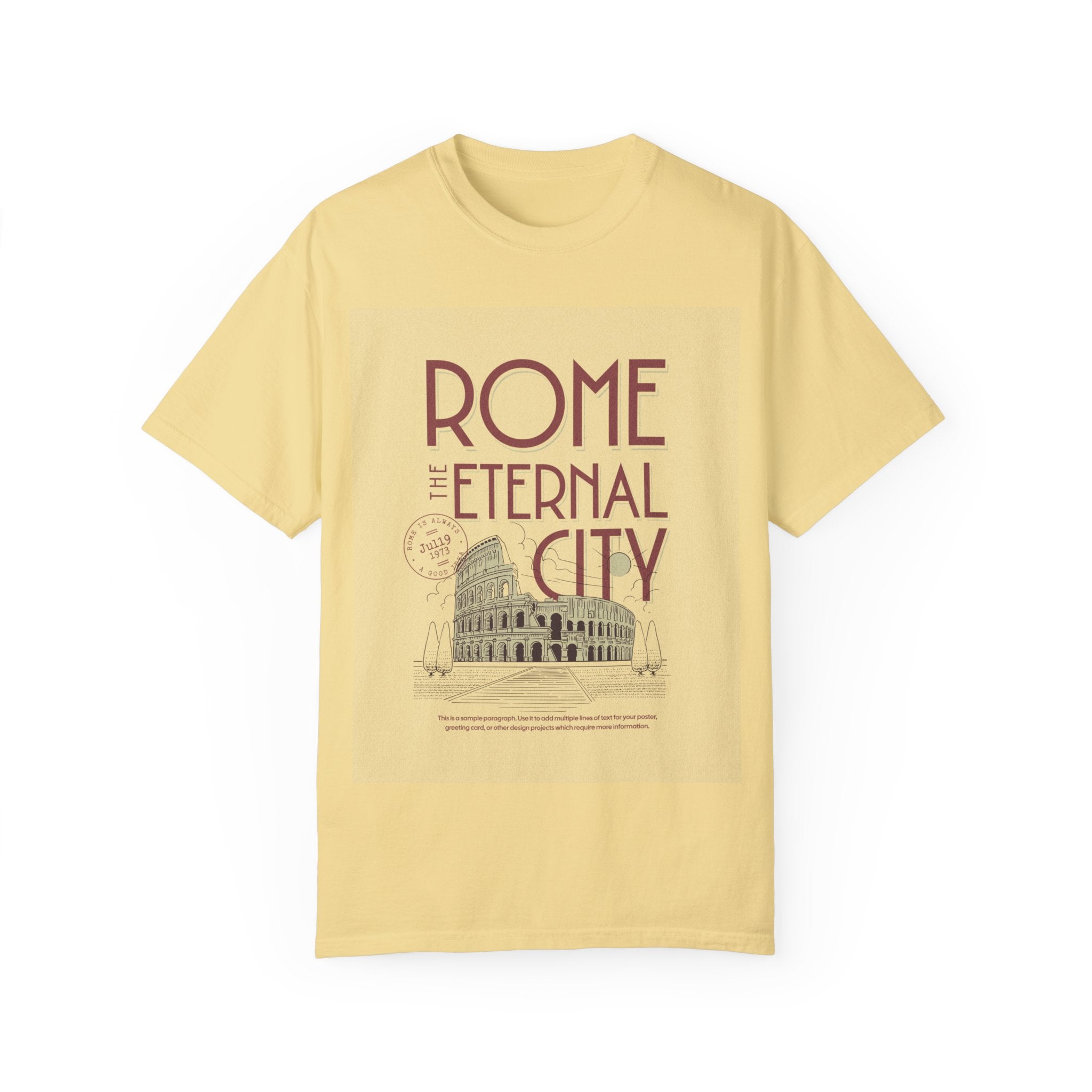 Rome The Eternal City Unisex Tee